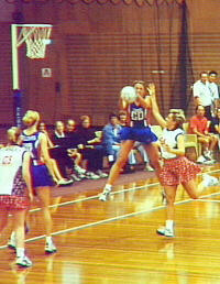 AIS Netball In Action - Photo : NSIC Collection ASC